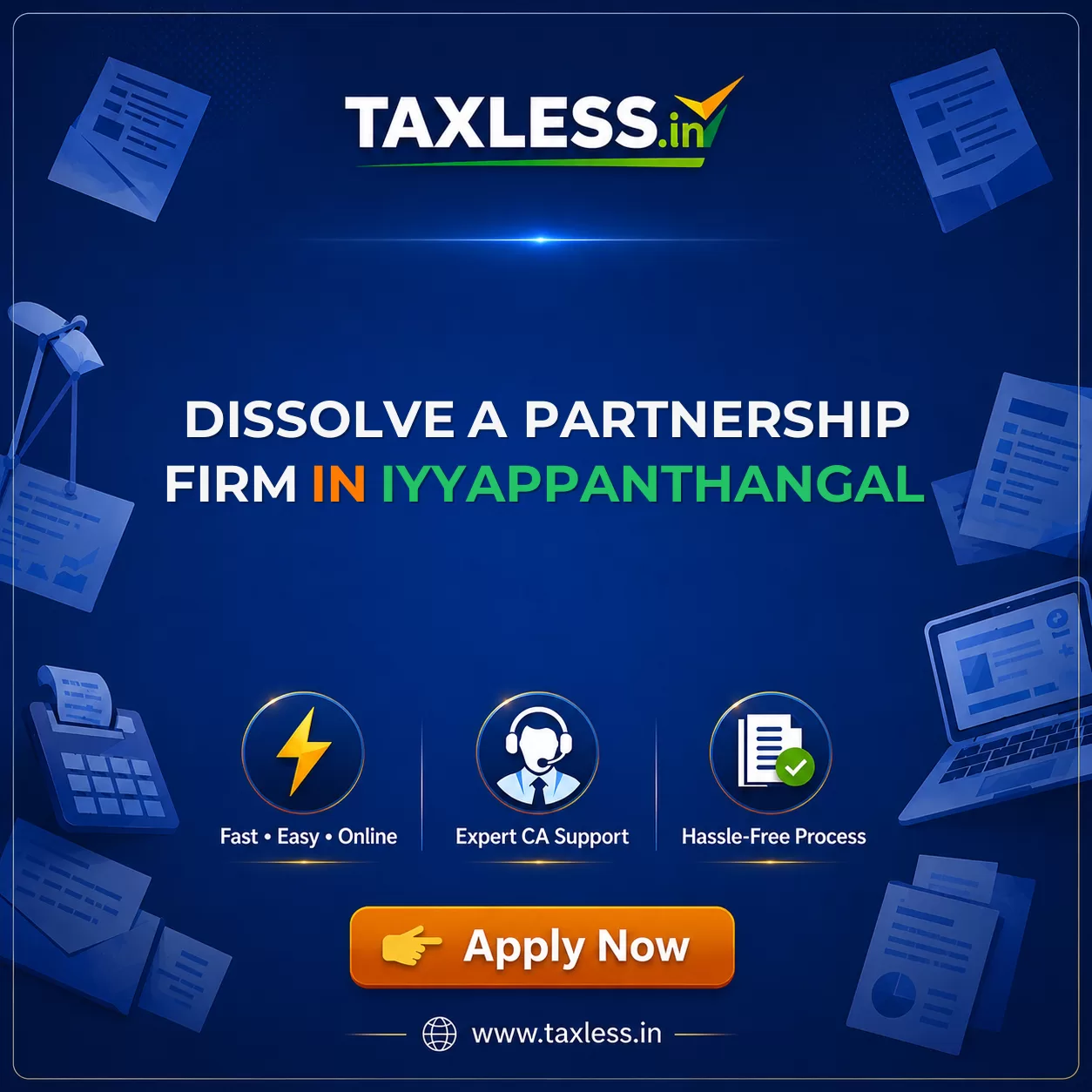 Dissolve A Partnership Firm in Iyyappanthangal