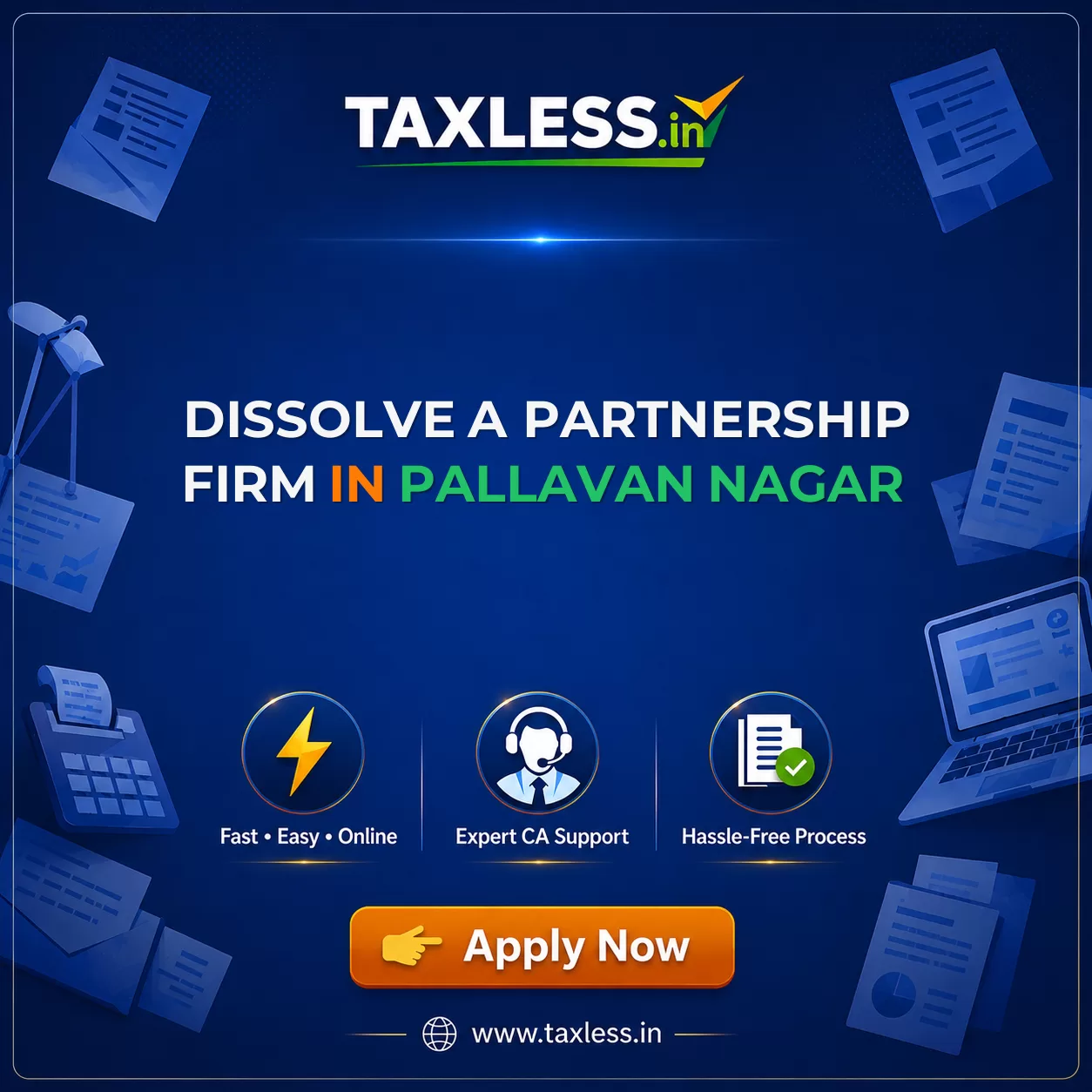 Dissolve A Partnership Firm in Pallavan Nagar