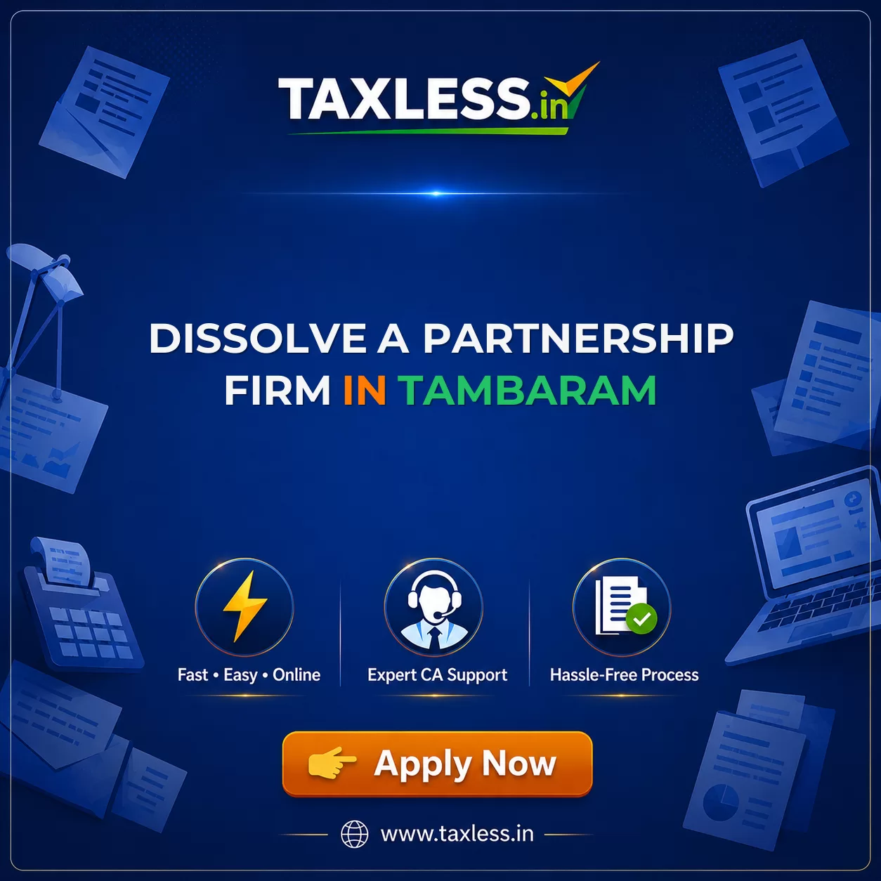 Dissolve A Partnership Firm in Tambaram
