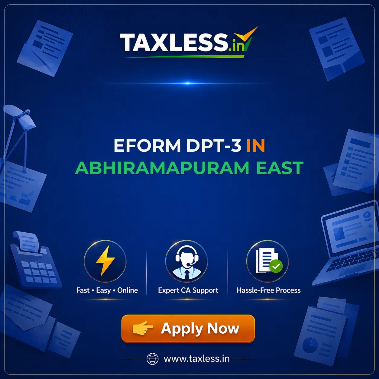 EForm DPT-3 in Abhiramapuram East