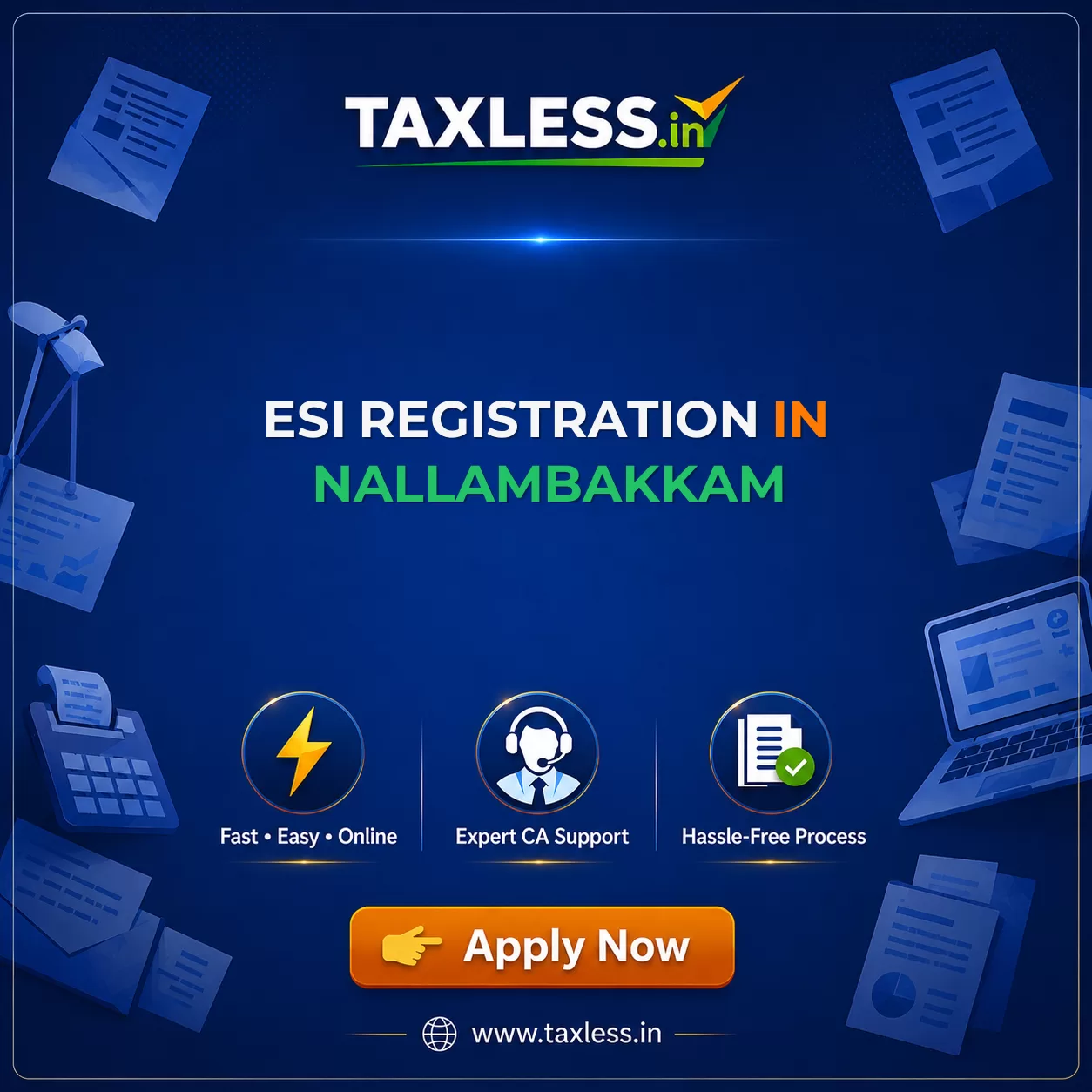 ESI Registration in Nallambakkam