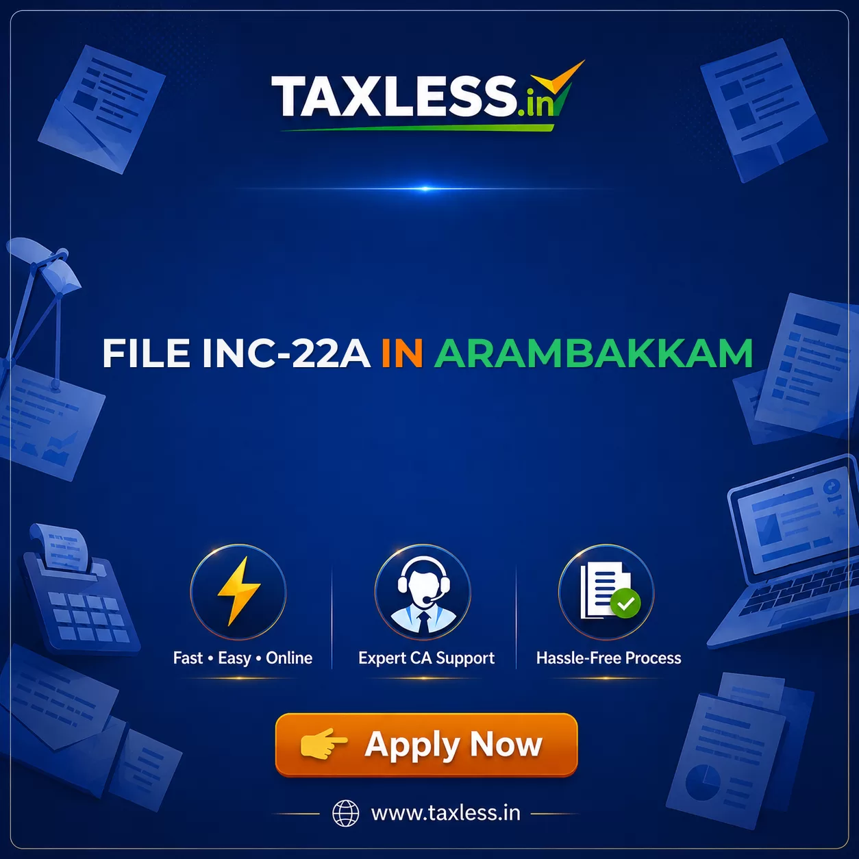 File INC-22A in Arambakkam
