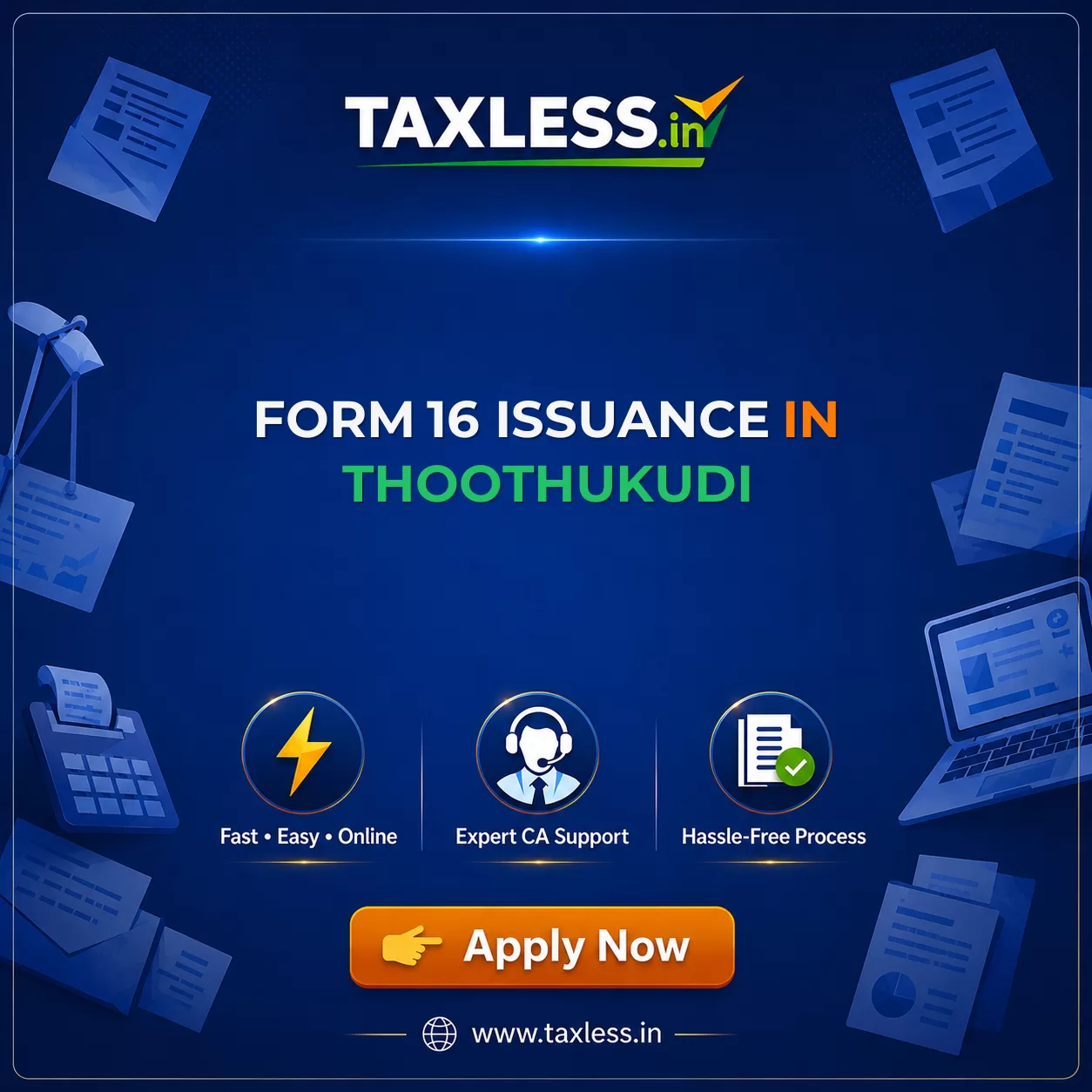 Form 16 Issuance in Thoothukudi