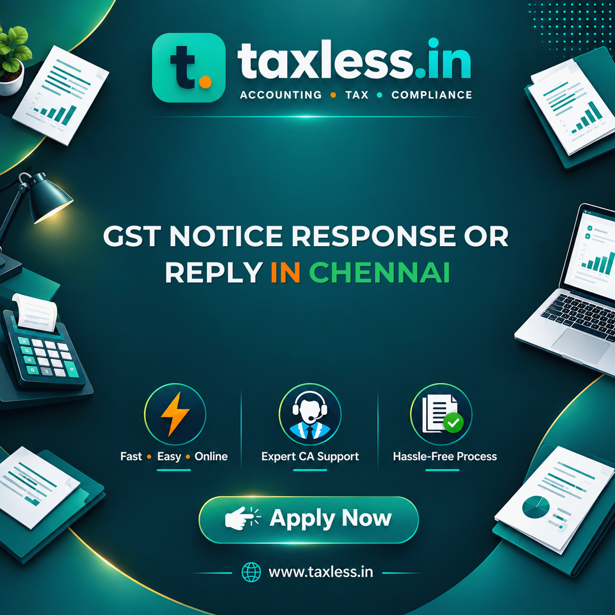 GST Notice Response or Reply in Chennai