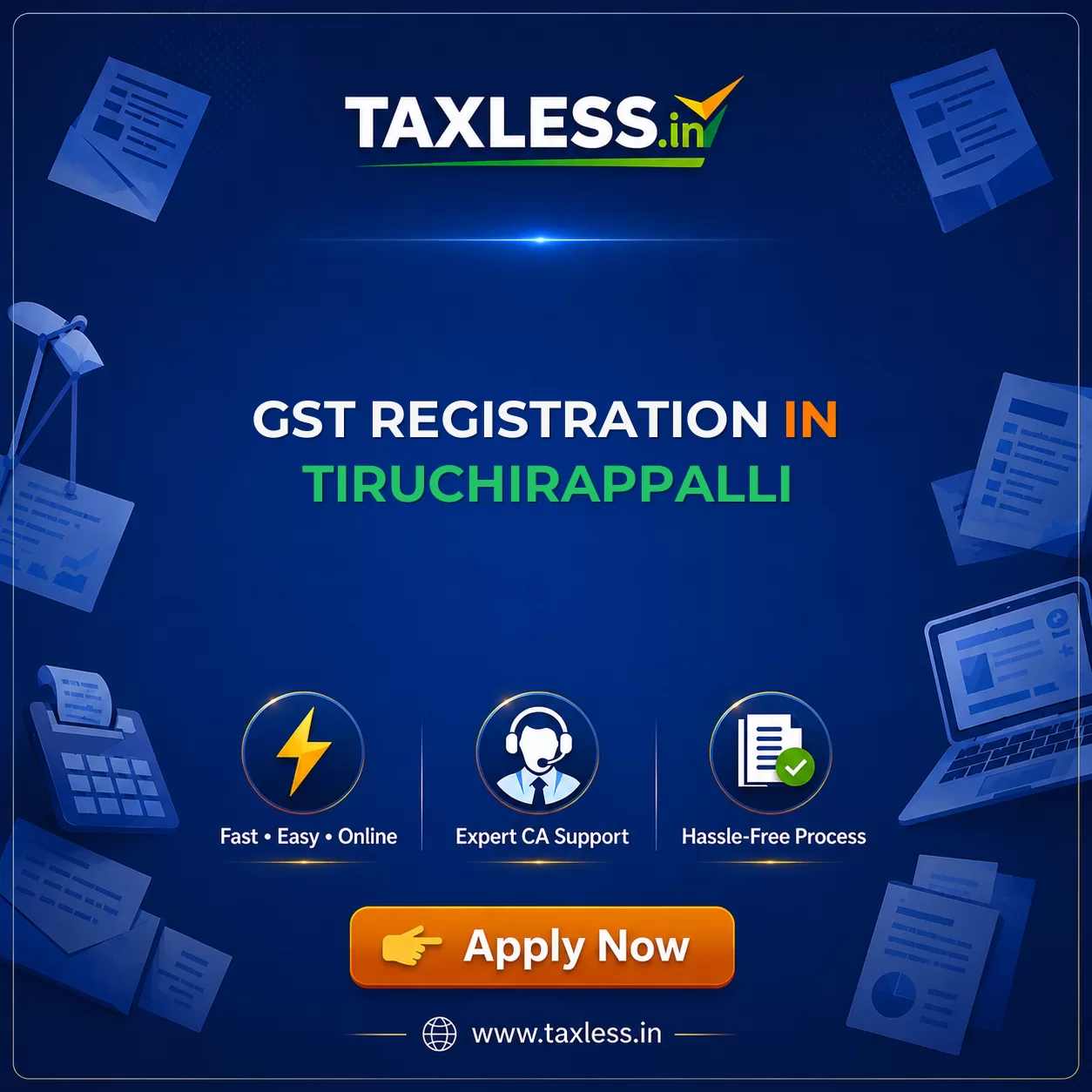 GST Registration in Tiruchirappalli