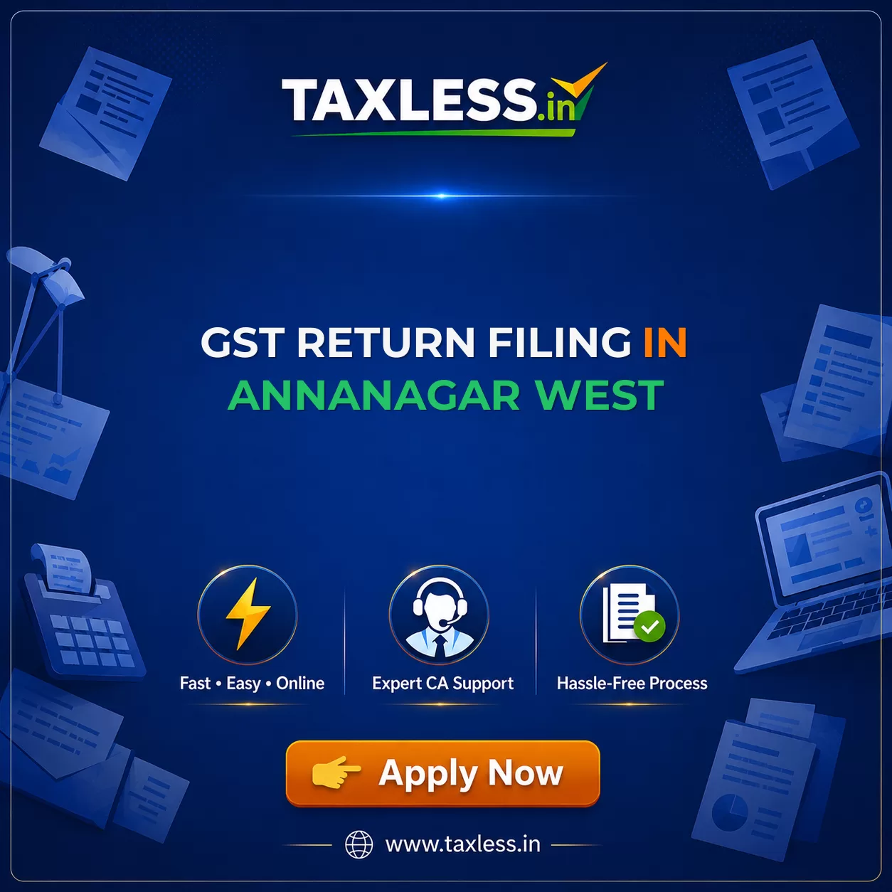 GST Return Filing in Annanagar West