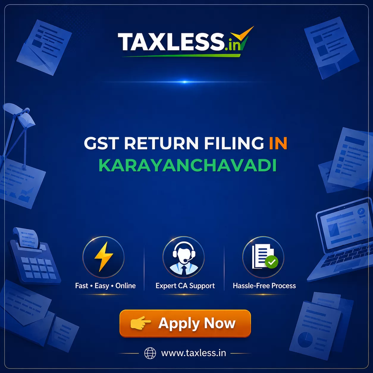 GST Return Filing in Karayanchavadi