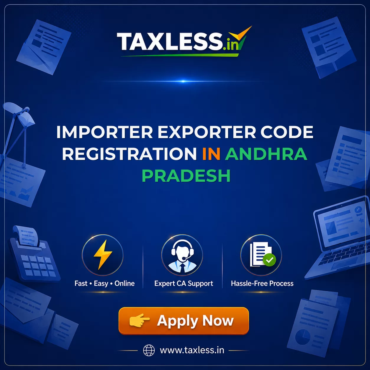 Importer Exporter Code Registration in Andhra Pradesh