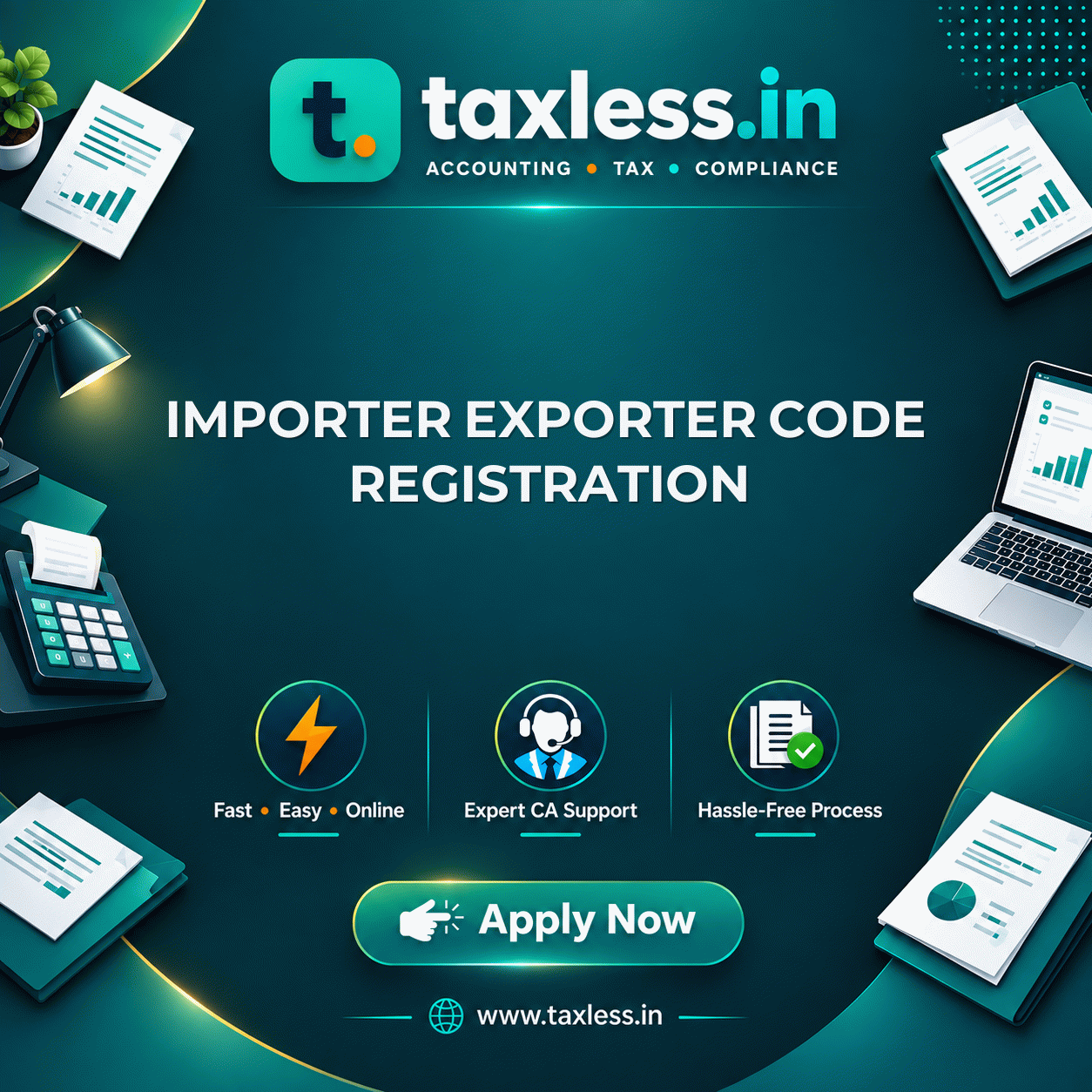 Importer Exporter Code Registration