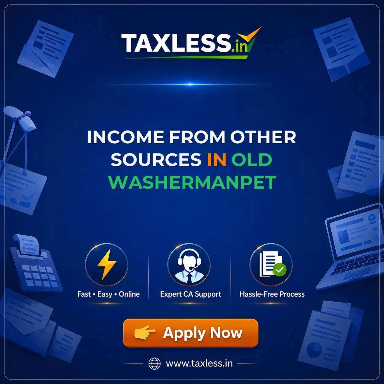 Income From Other Sources in Old Washermanpet
