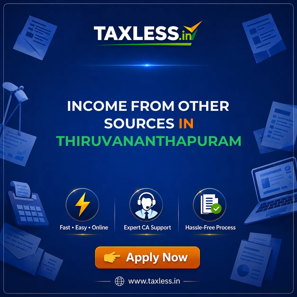 Income From Other Sources in Thiruvananthapuram