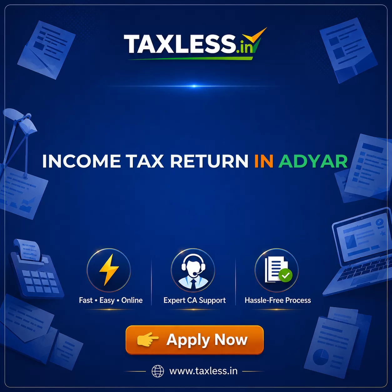 Income Tax Return in Adyar