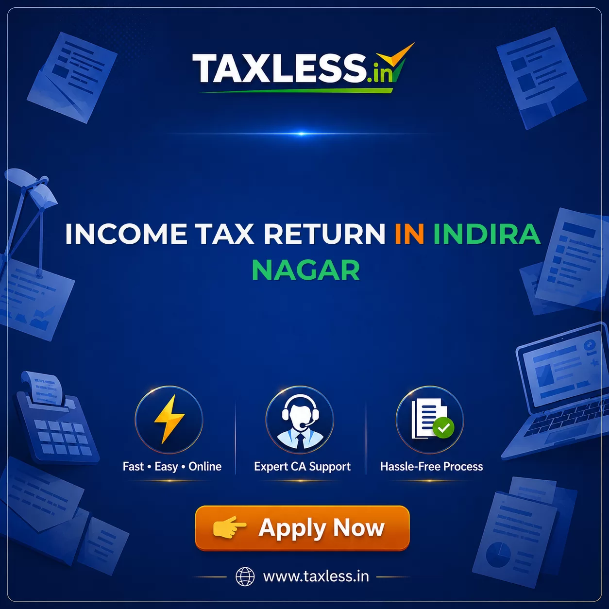 Income Tax Return in Indira Nagar
