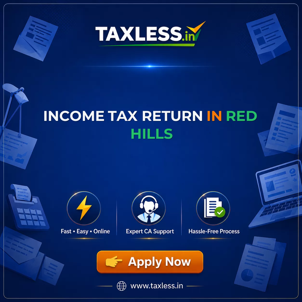 Income Tax Return in Red Hills