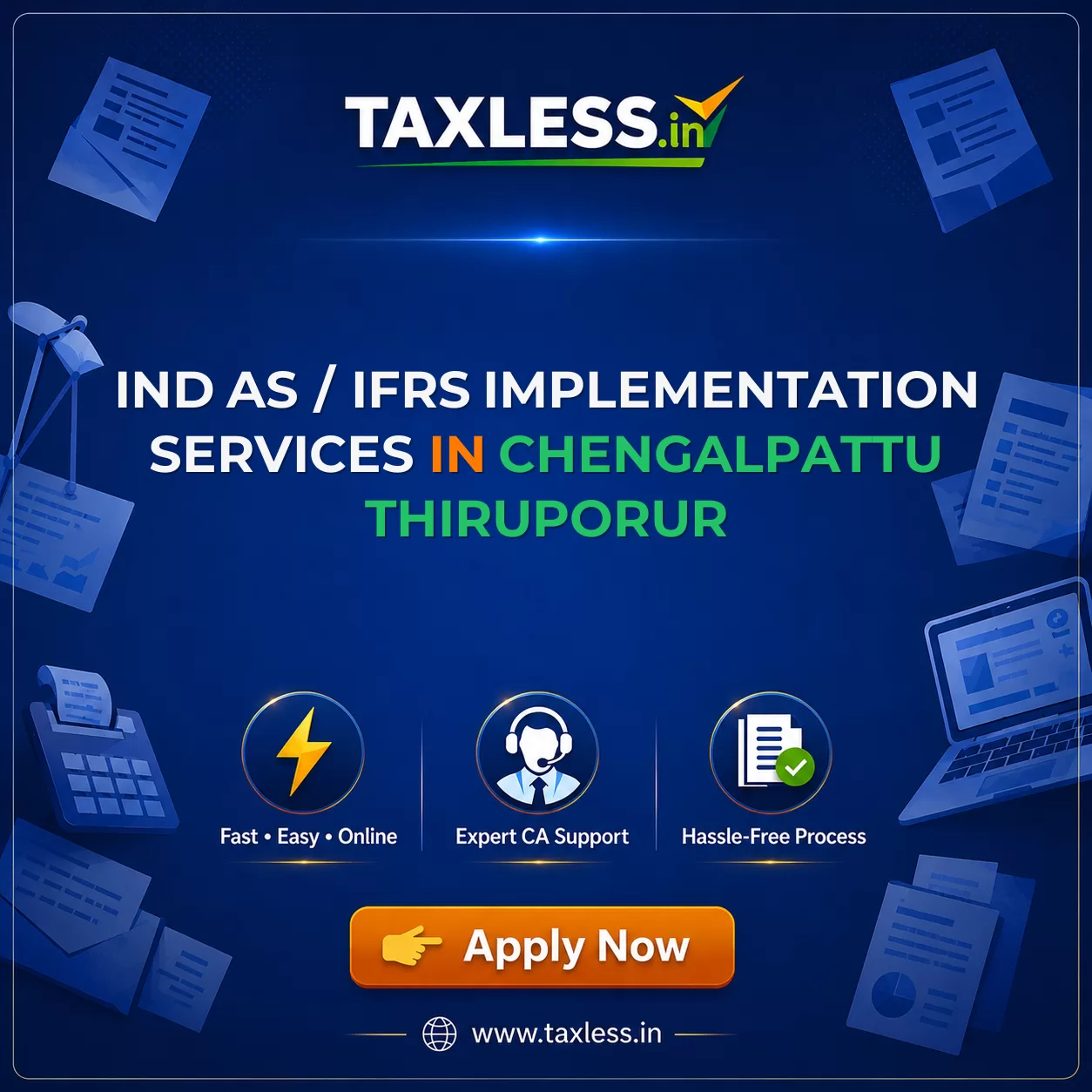 Ind AS / IFRS Implementation Services in Chengalpattu Thiruporur