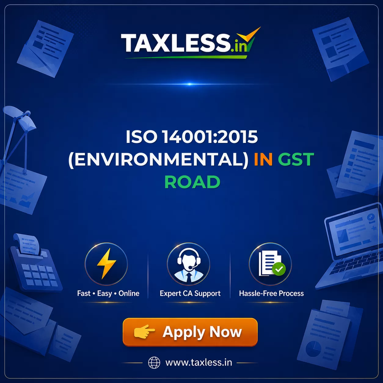ISO 14001:2015 (Environmental) in Gst Road
