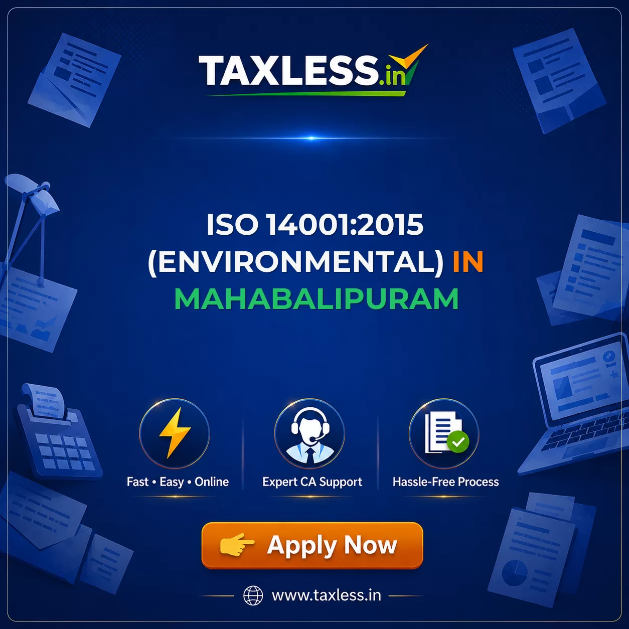 ISO 14001:2015 (Environmental) in Mahabalipuram