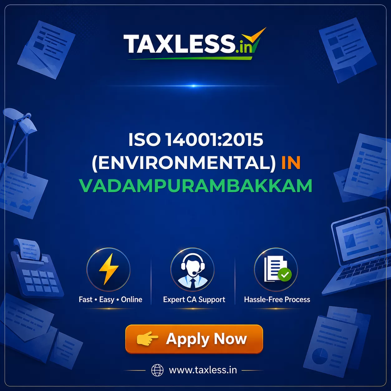 ISO 14001:2015 (Environmental) in Vadampurambakkam