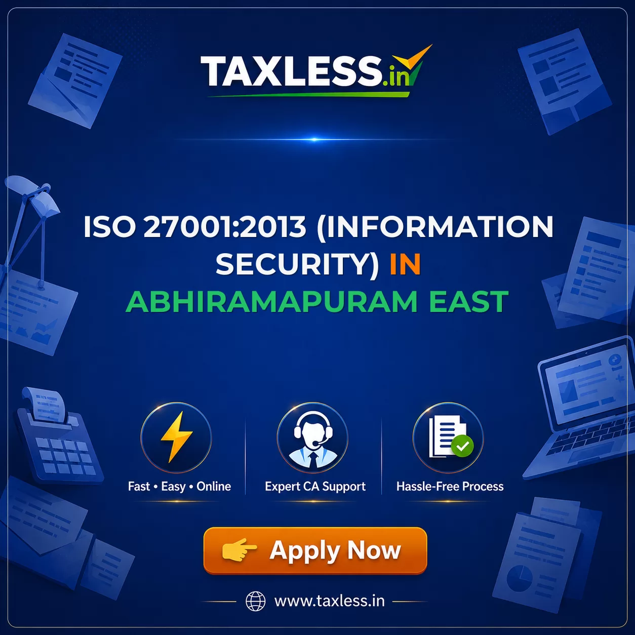 ISO 27001:2013 (Information Security) in Abhiramapuram East