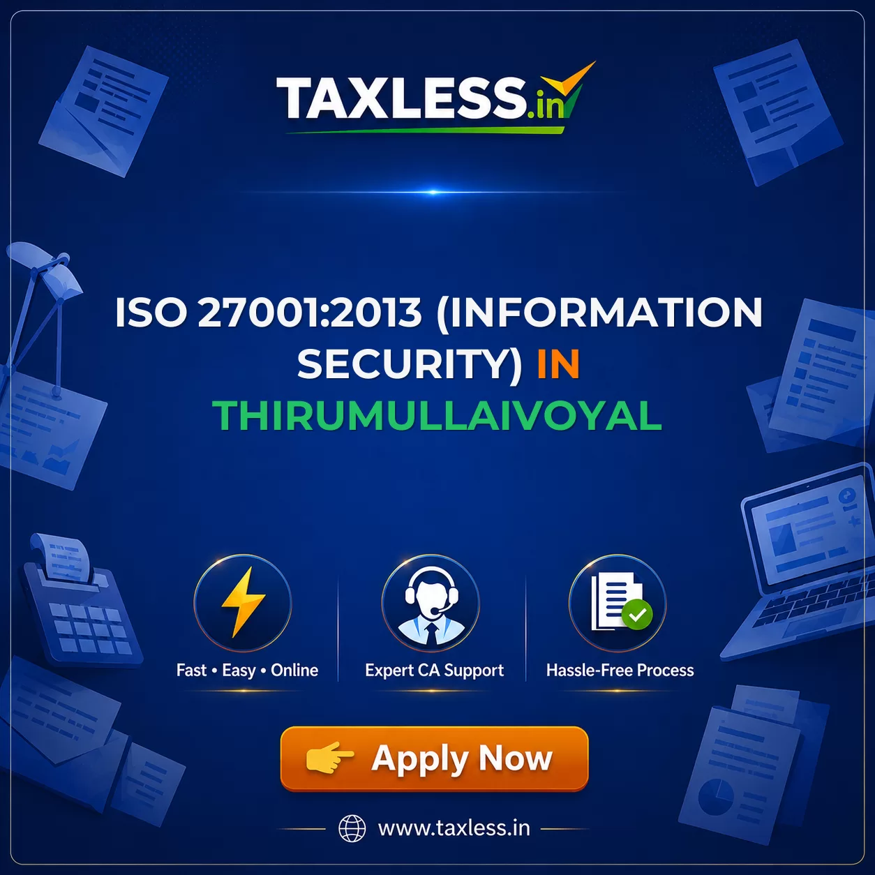 ISO 27001:2013 (Information Security) in Thirumullaivoyal