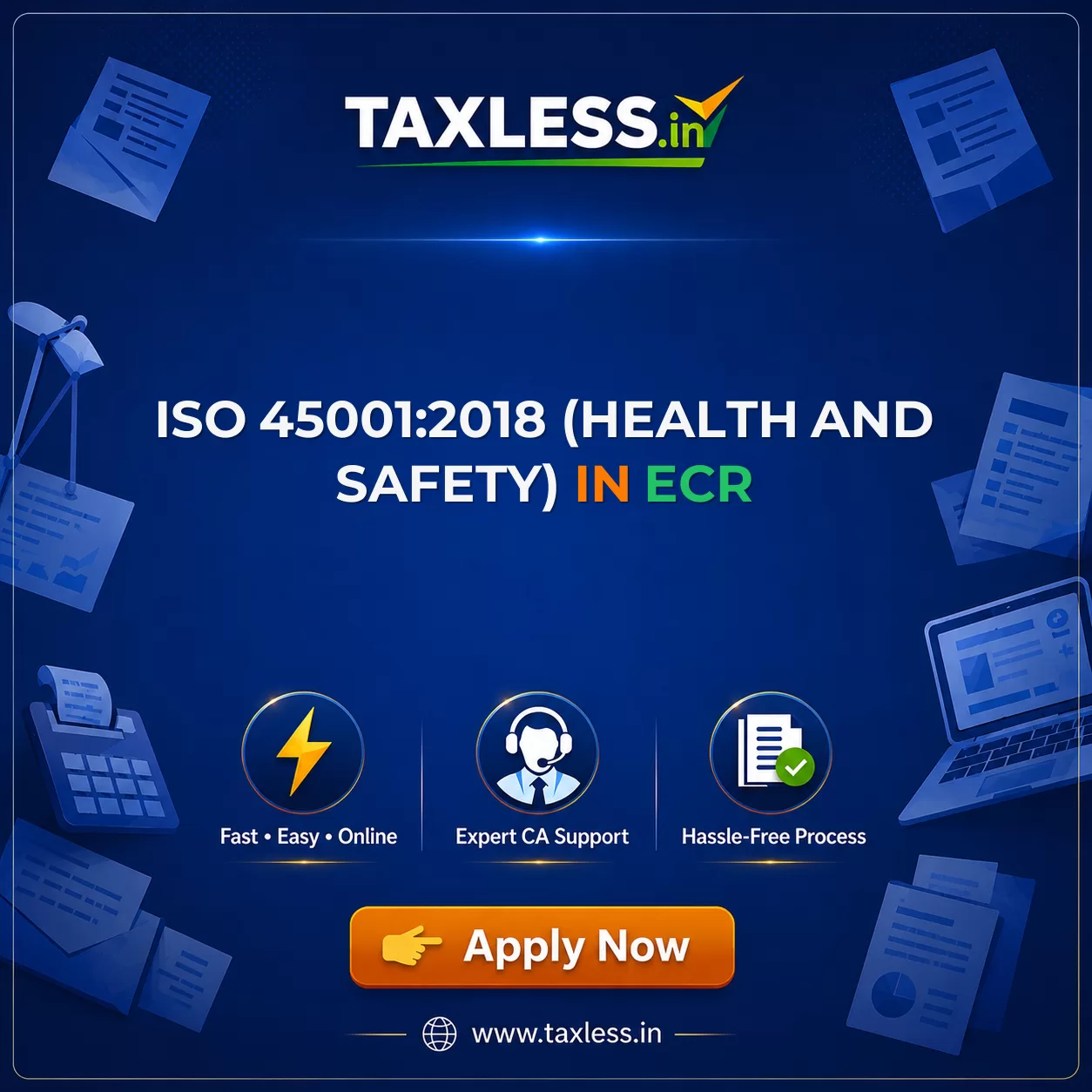 ISO 45001:2018 (Health And Safety) in Ecr