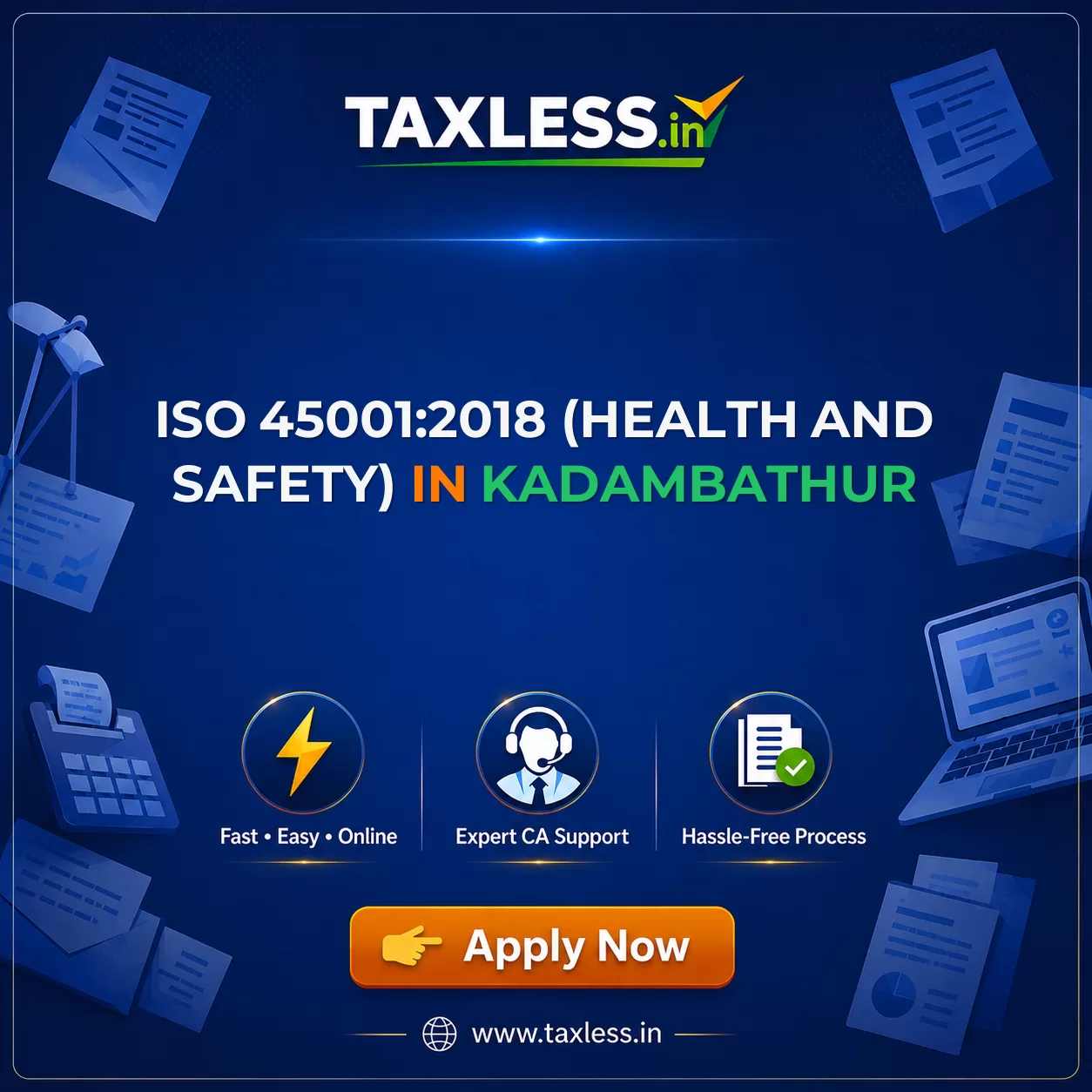 ISO 45001:2018 (Health And Safety) in Kadambathur