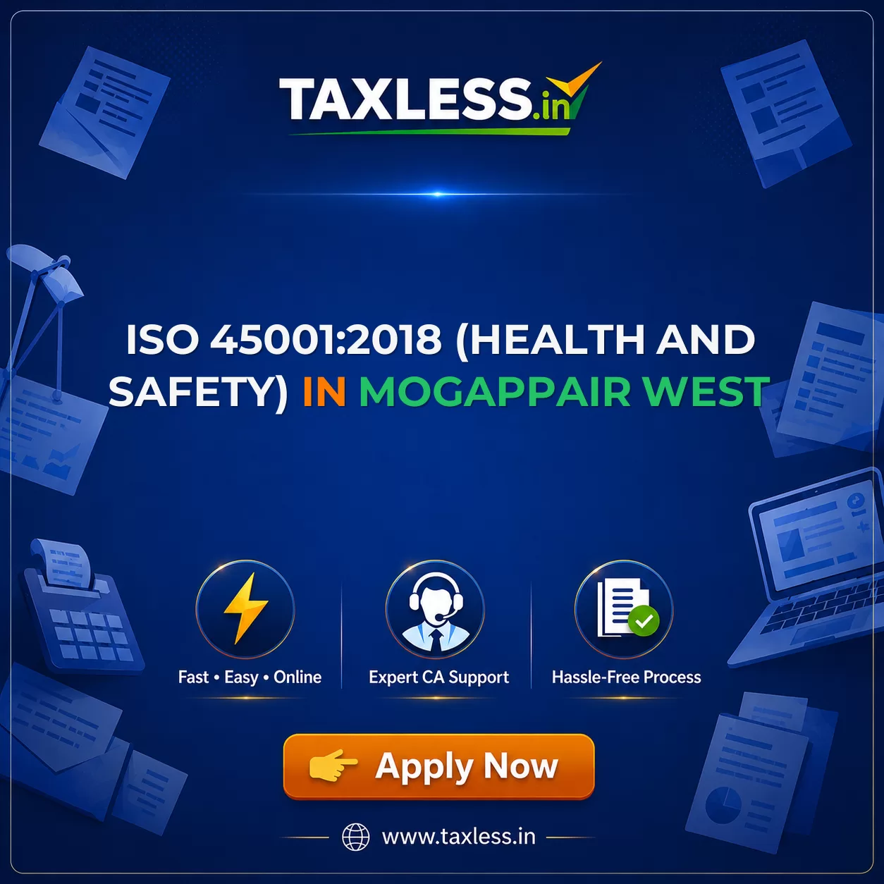 ISO 45001:2018 (Health And Safety) in Mogappair West