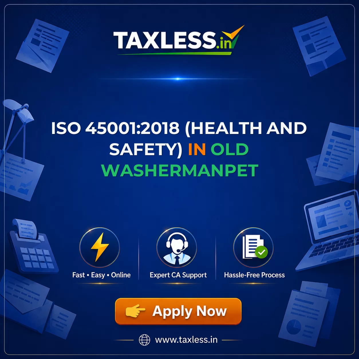 ISO 45001:2018 (Health And Safety) in Old Washermanpet