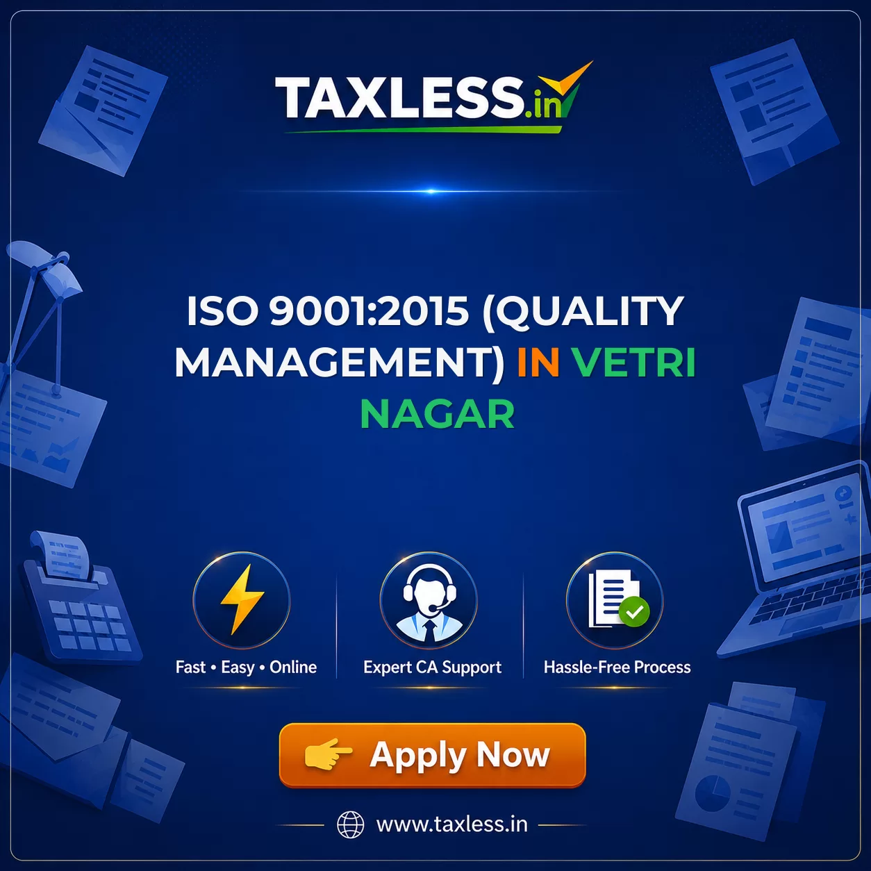 ISO 9001:2015 (Quality Management) in Vetri Nagar