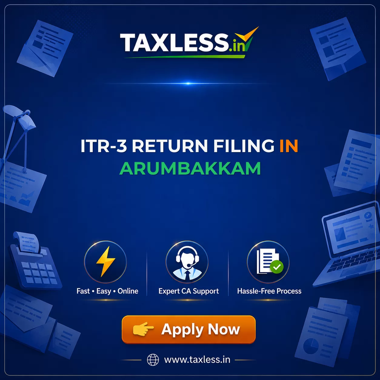ITR-3 Return Filing in Arumbakkam