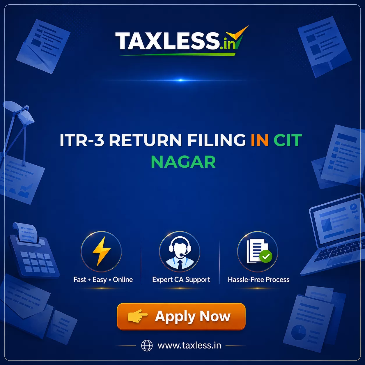 ITR-3 Return Filing in Cit Nagar
