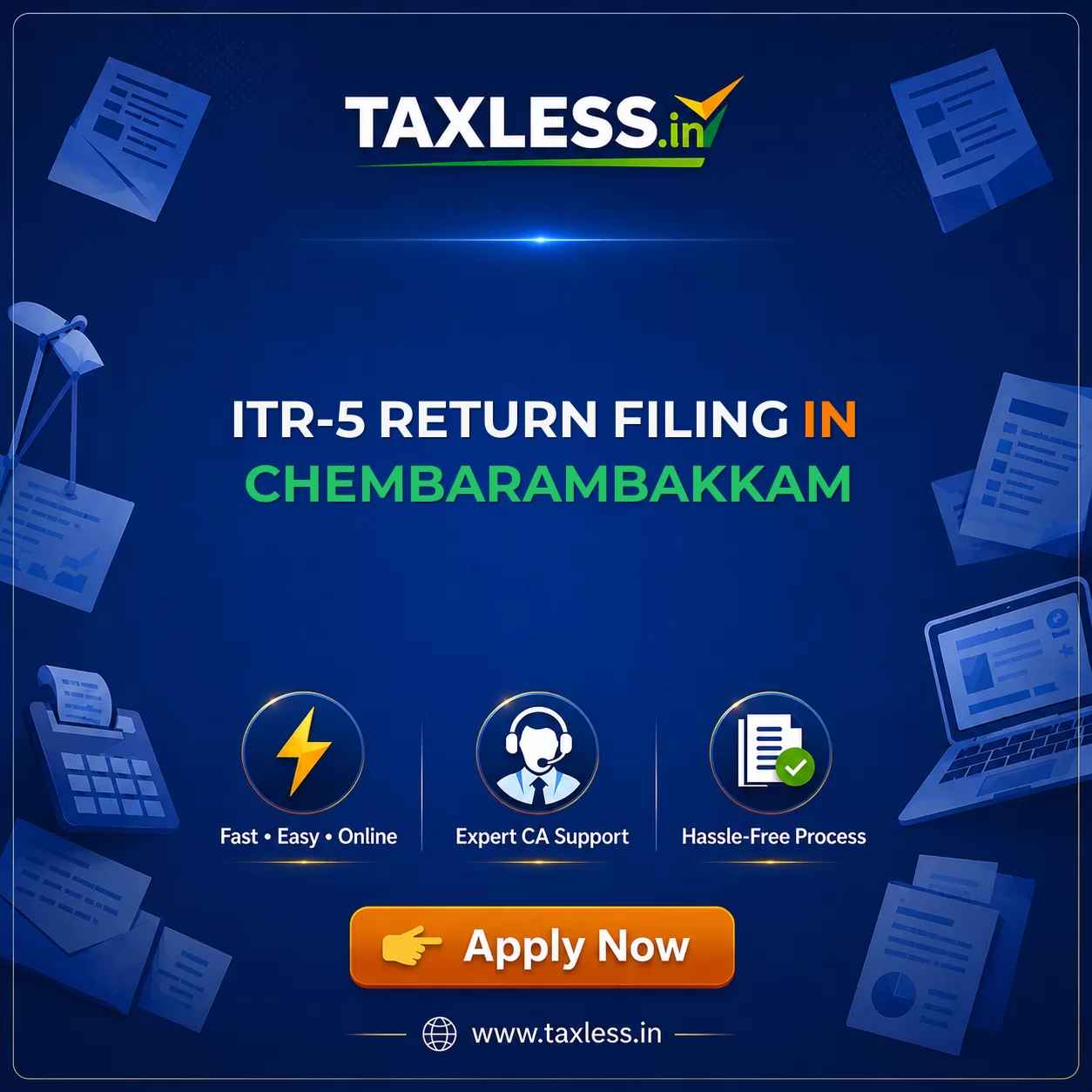 ITR-5 Return Filing in Chembarambakkam
