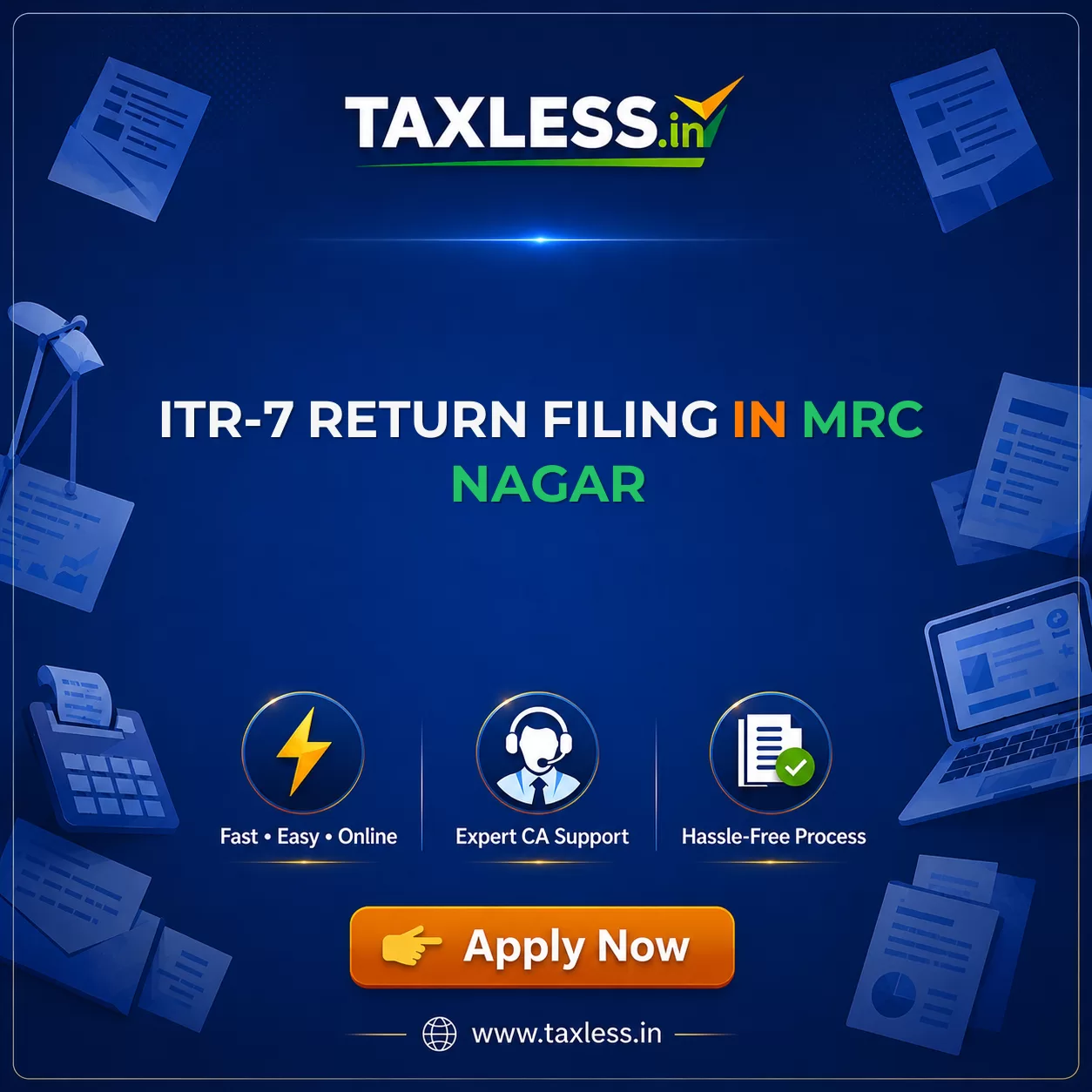 ITR-7 Return Filing in Mrc Nagar
