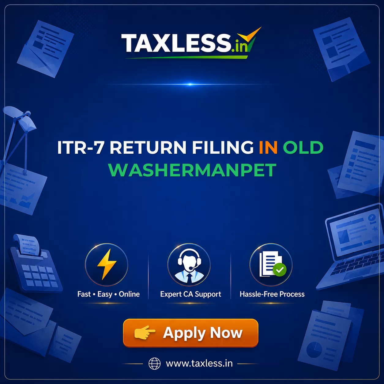 ITR-7 Return Filing in Old Washermanpet