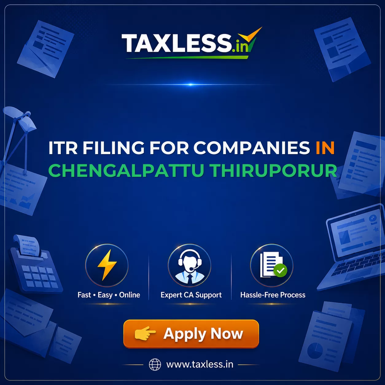 ITR Filing For Companies in Chengalpattu Thiruporur