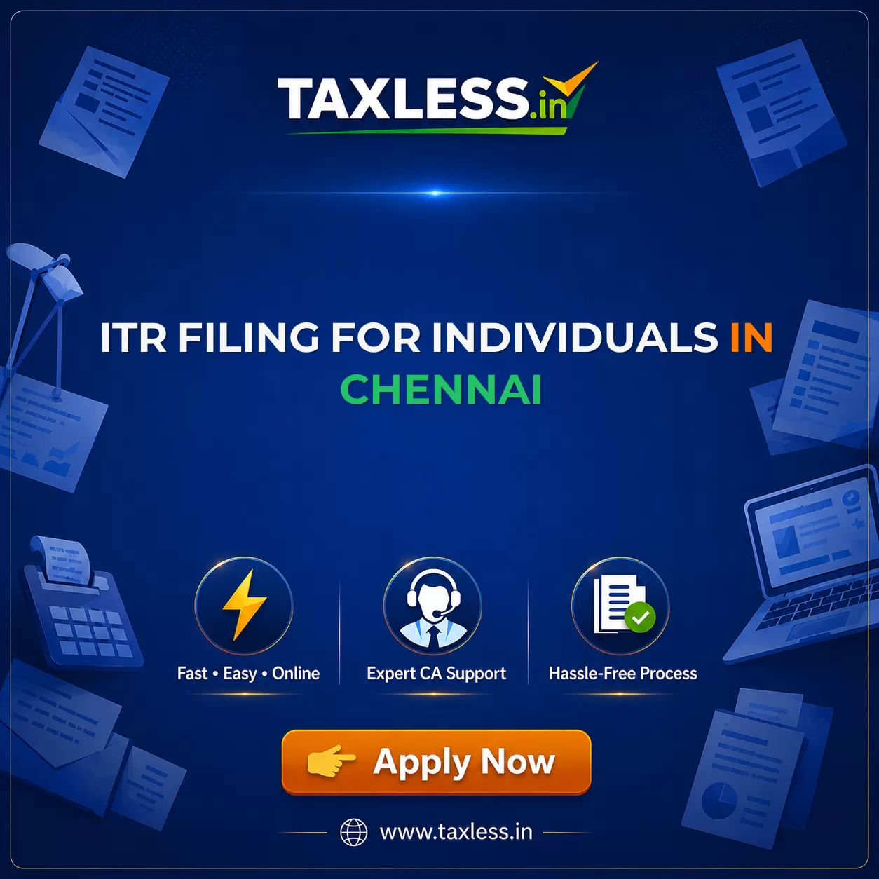 ITR Filing For Individuals in Chennai