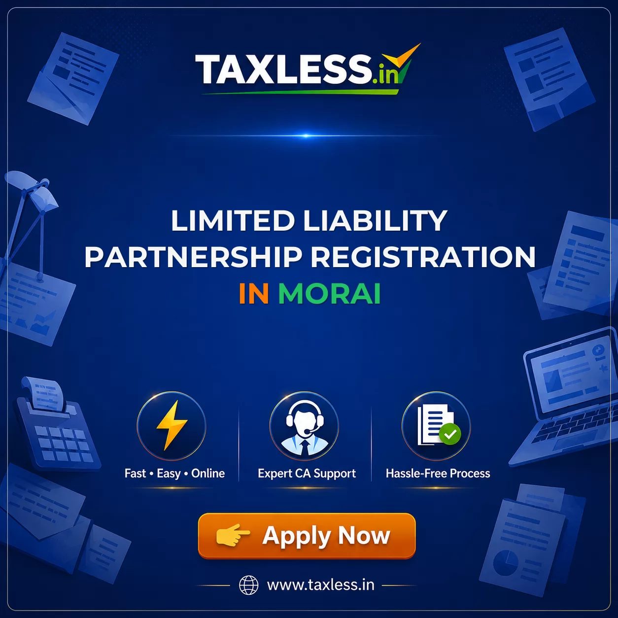 Limited Liability Partnership Registration in Morai