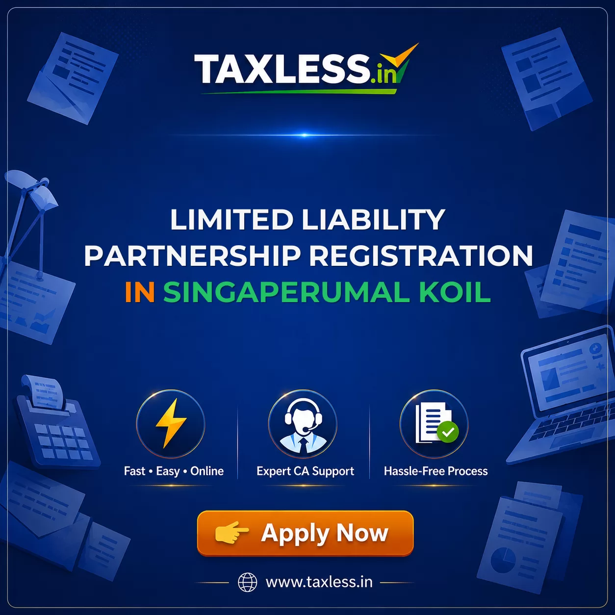 Limited Liability Partnership Registration in Singaperumal Koil