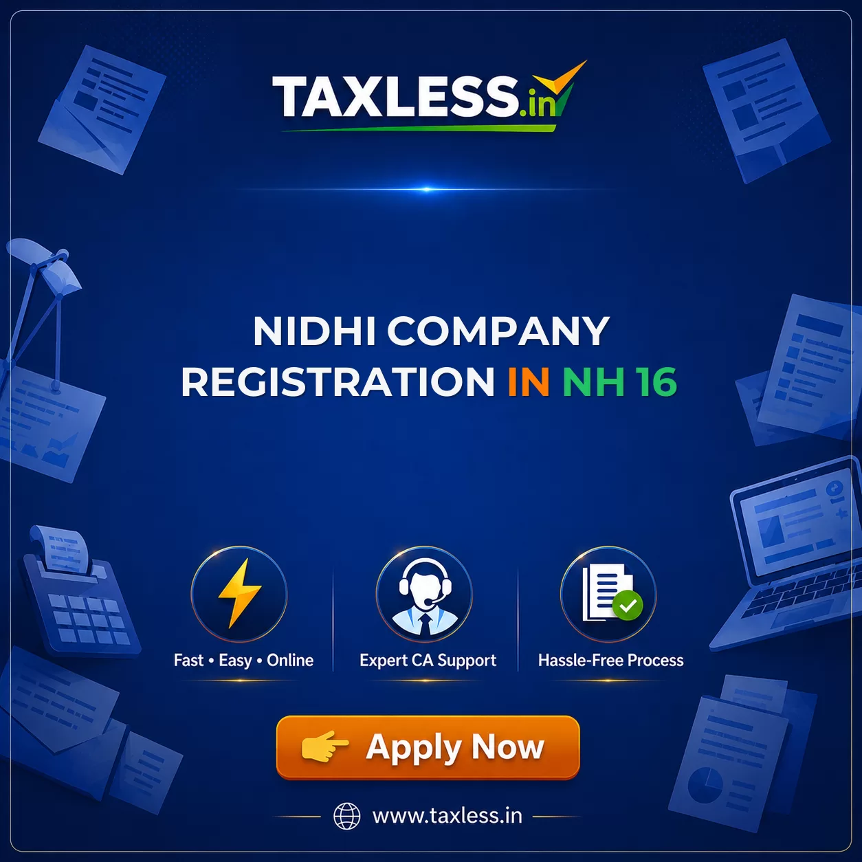Nidhi Company Registration in Nh 16