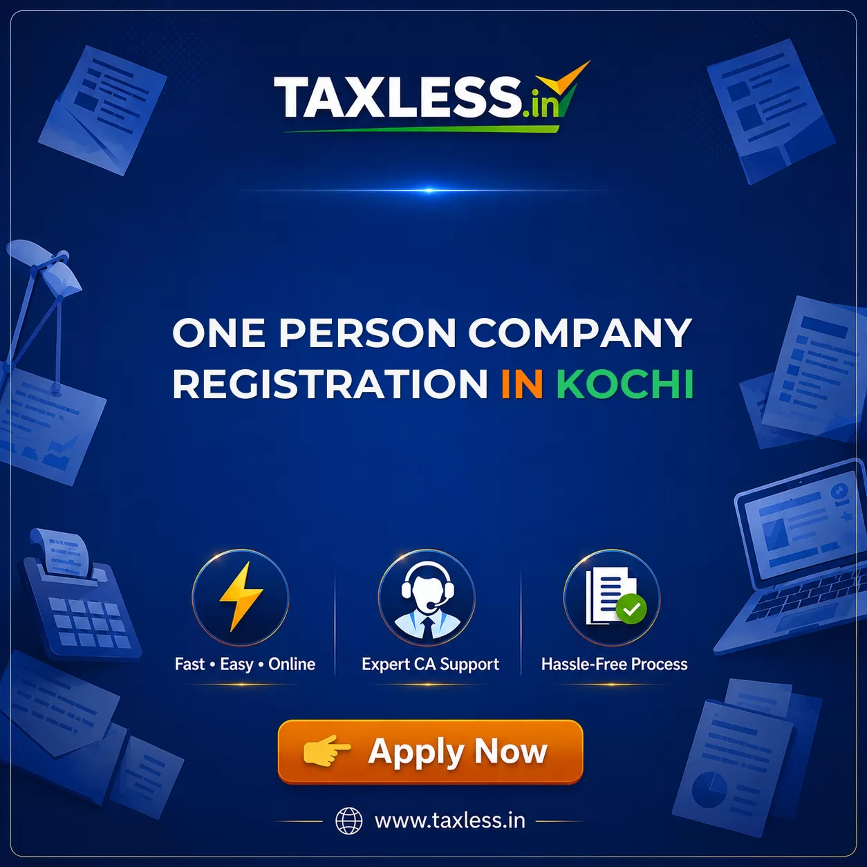 One Person Company Registration in Kochi