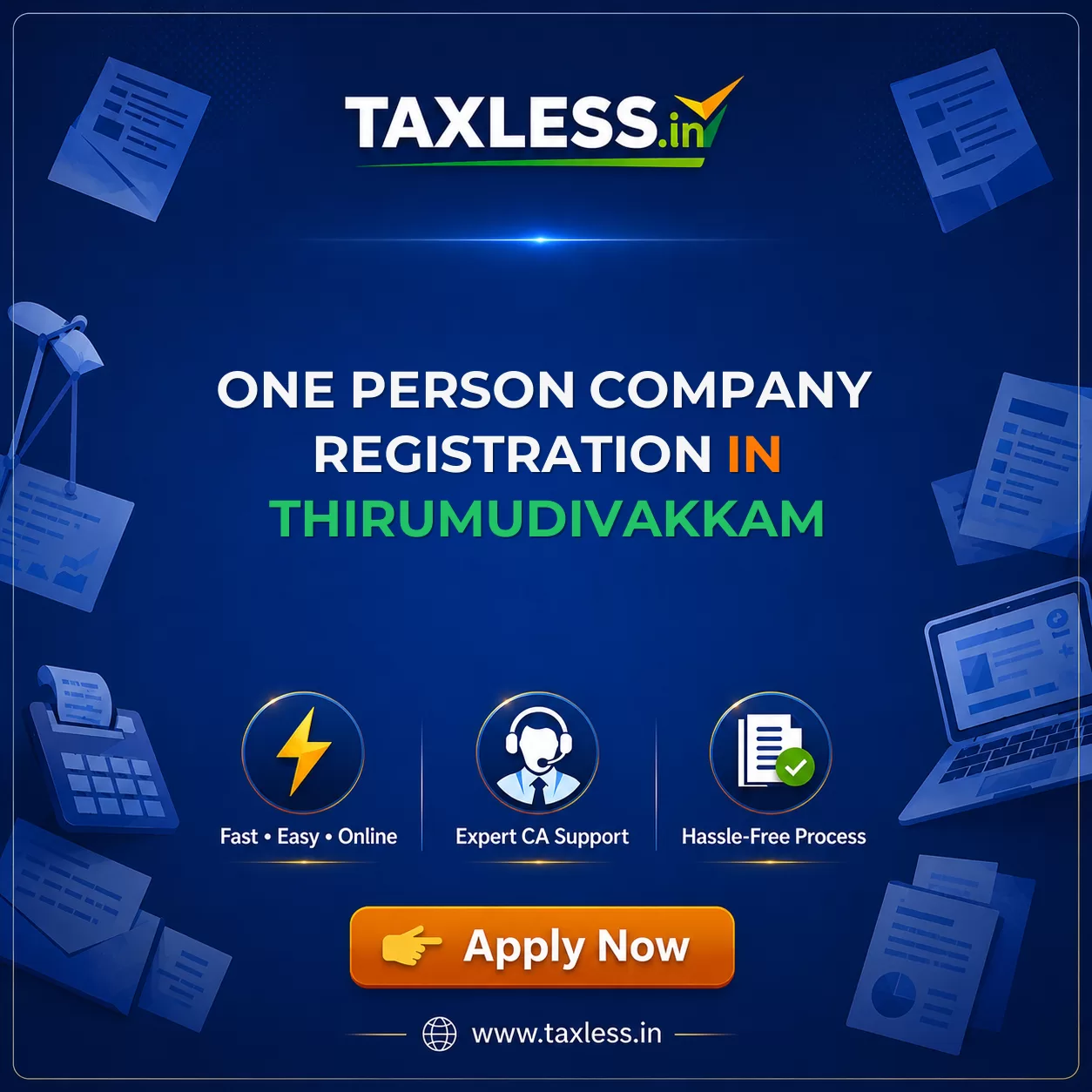 One Person Company Registration in Thirumudivakkam