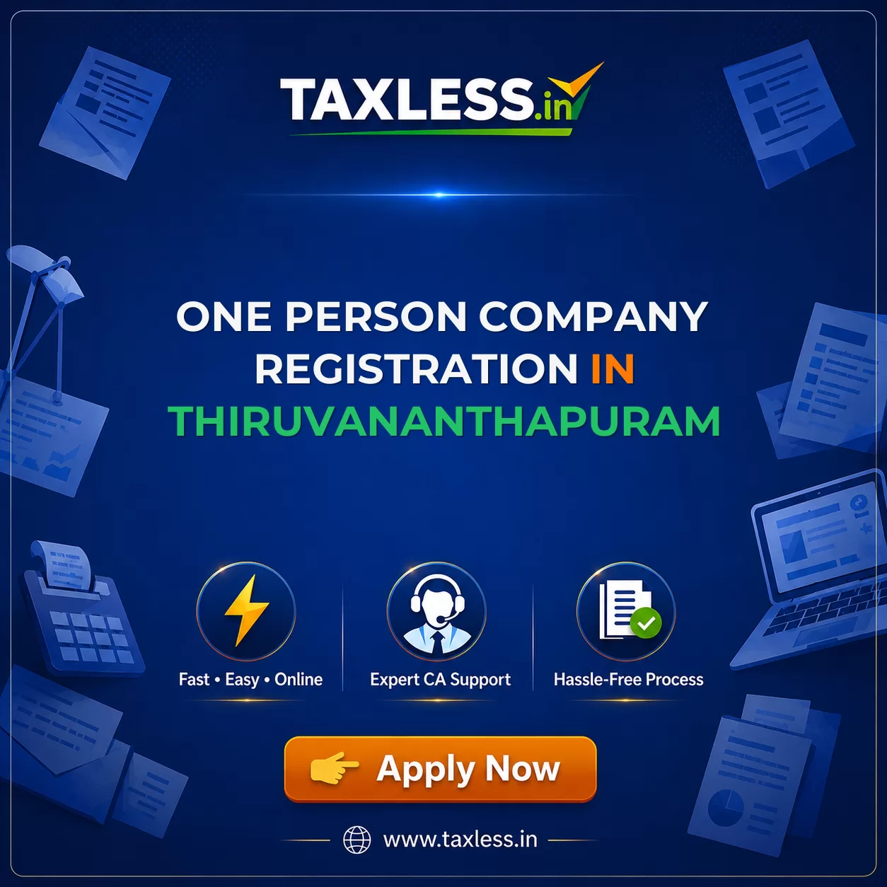 One Person Company Registration in Thiruvananthapuram
