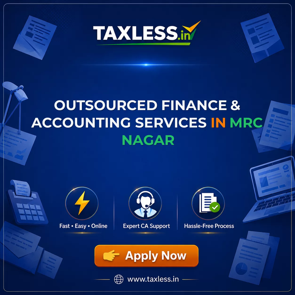 Outsourced Finance & Accounting Services in Mrc Nagar