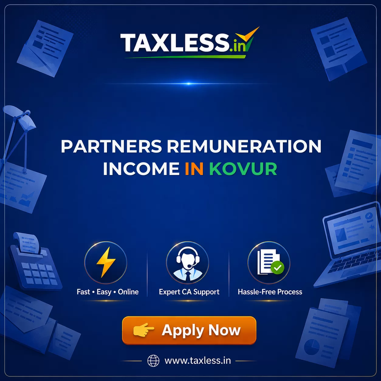 Partners Remuneration Income in Kovur