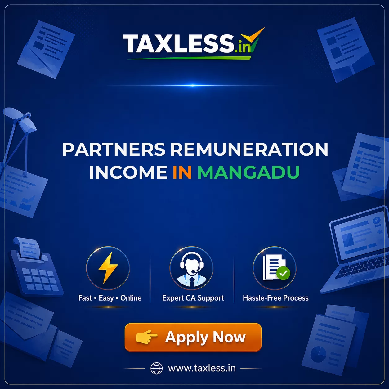Partners Remuneration Income in Mangadu