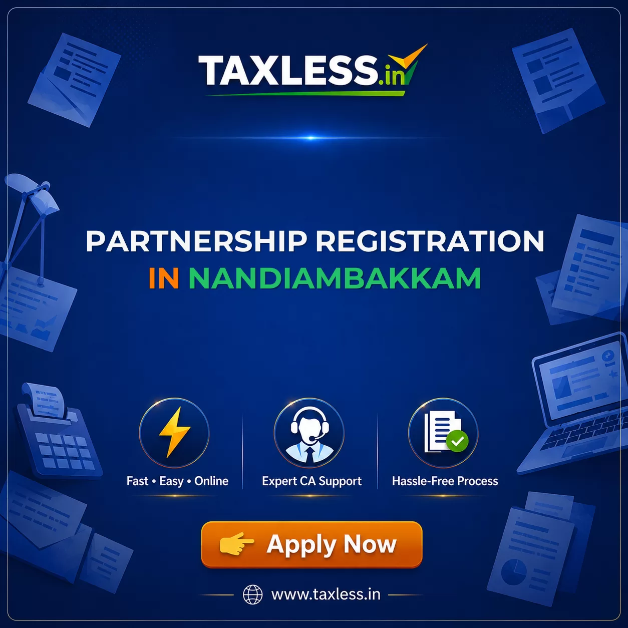 Partnership Registration in Nandiambakkam