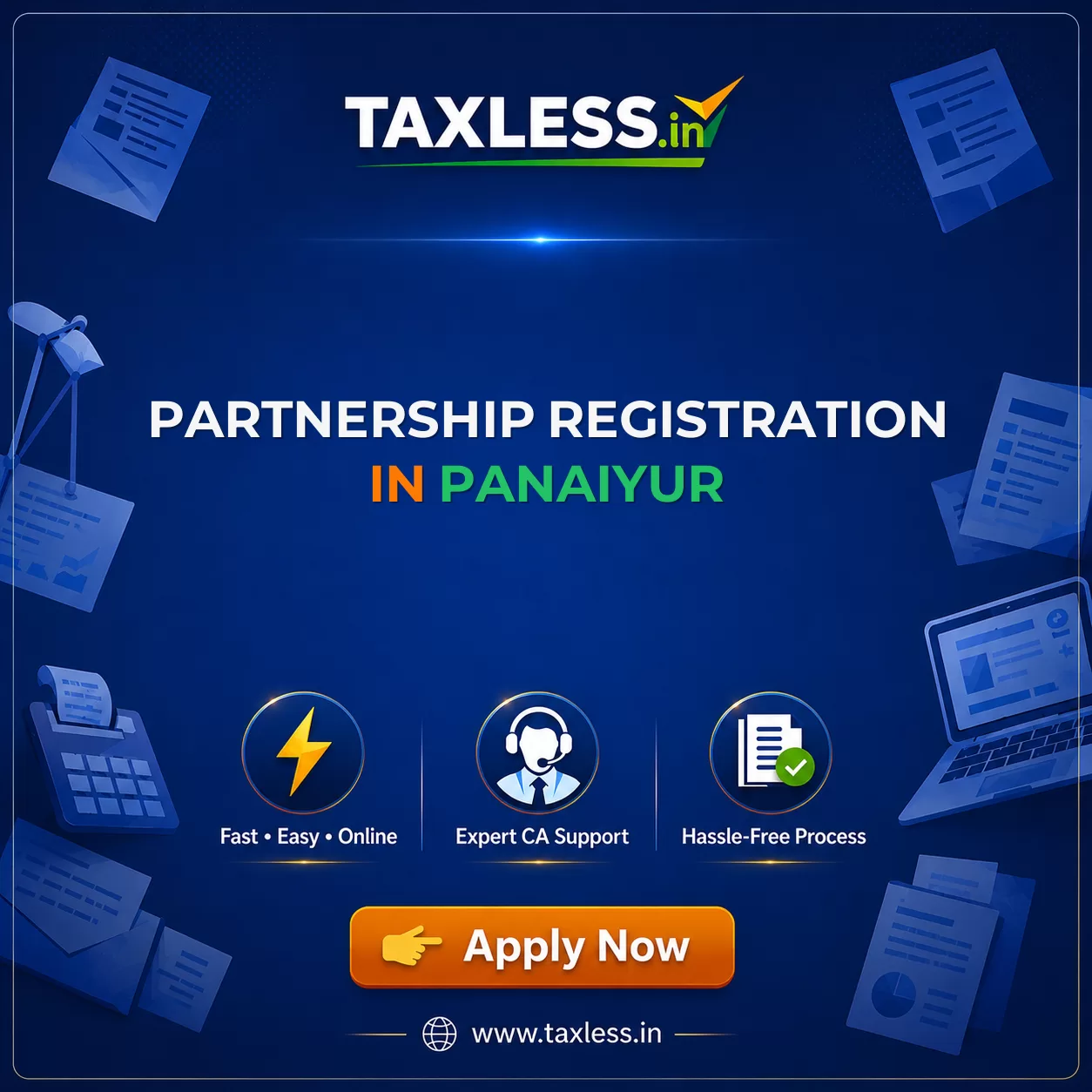 Partnership Registration in Panaiyur