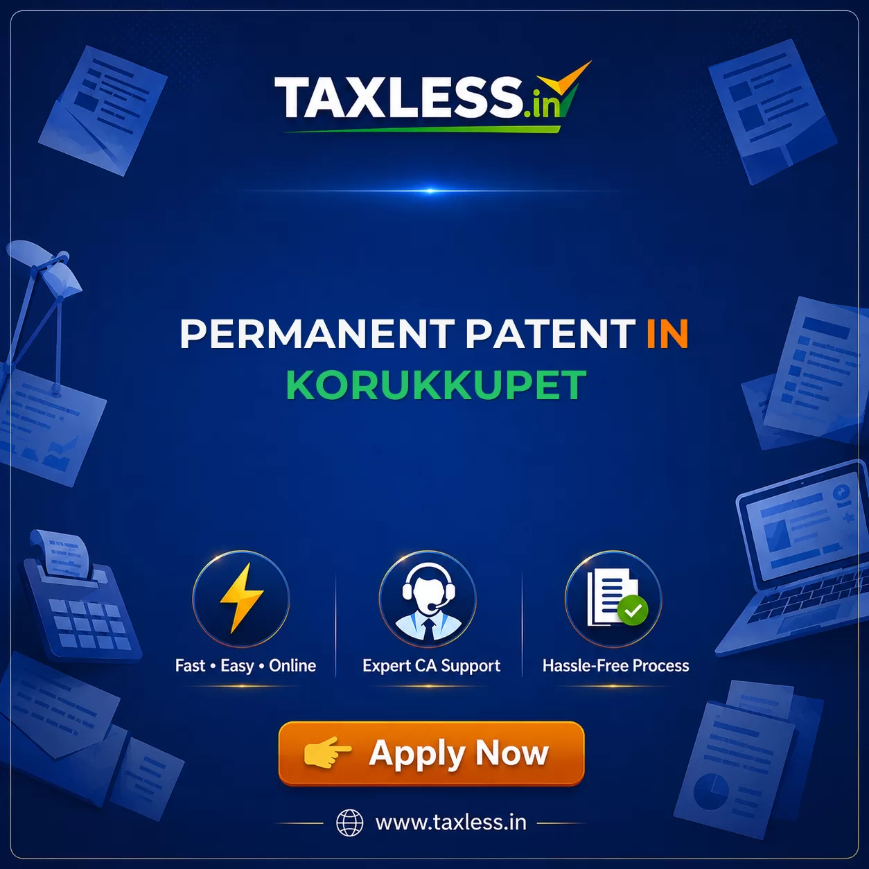 Permanent Patent in Korukkupet
