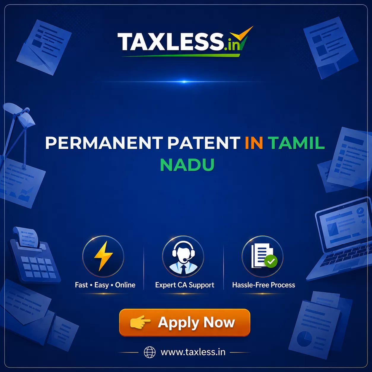 Permanent Patent in Tamil Nadu