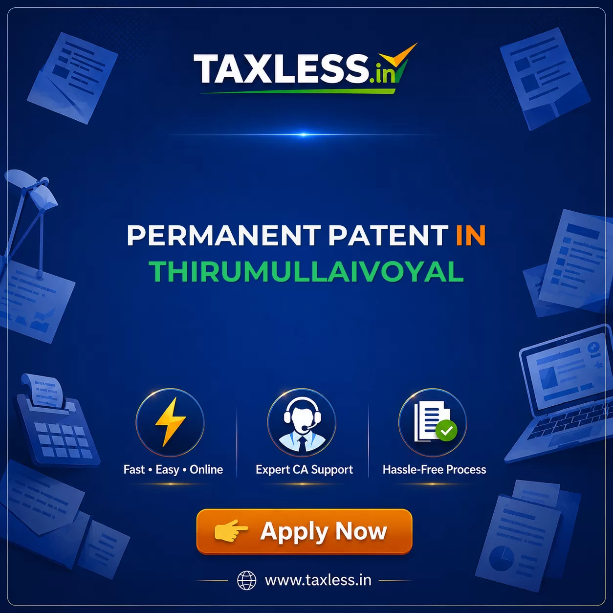 Permanent Patent in Thirumullaivoyal
